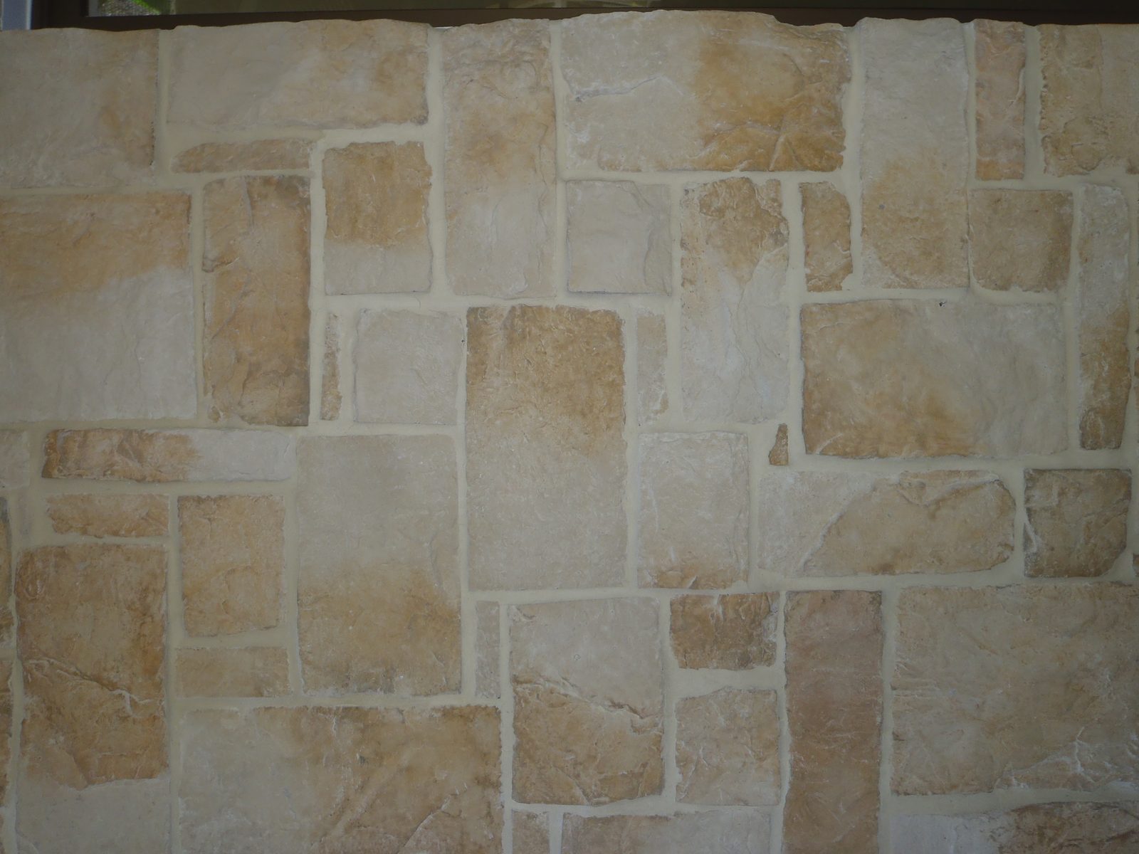 Muro de enchape de piedra Hackett Yellow Stone de Deco Rock