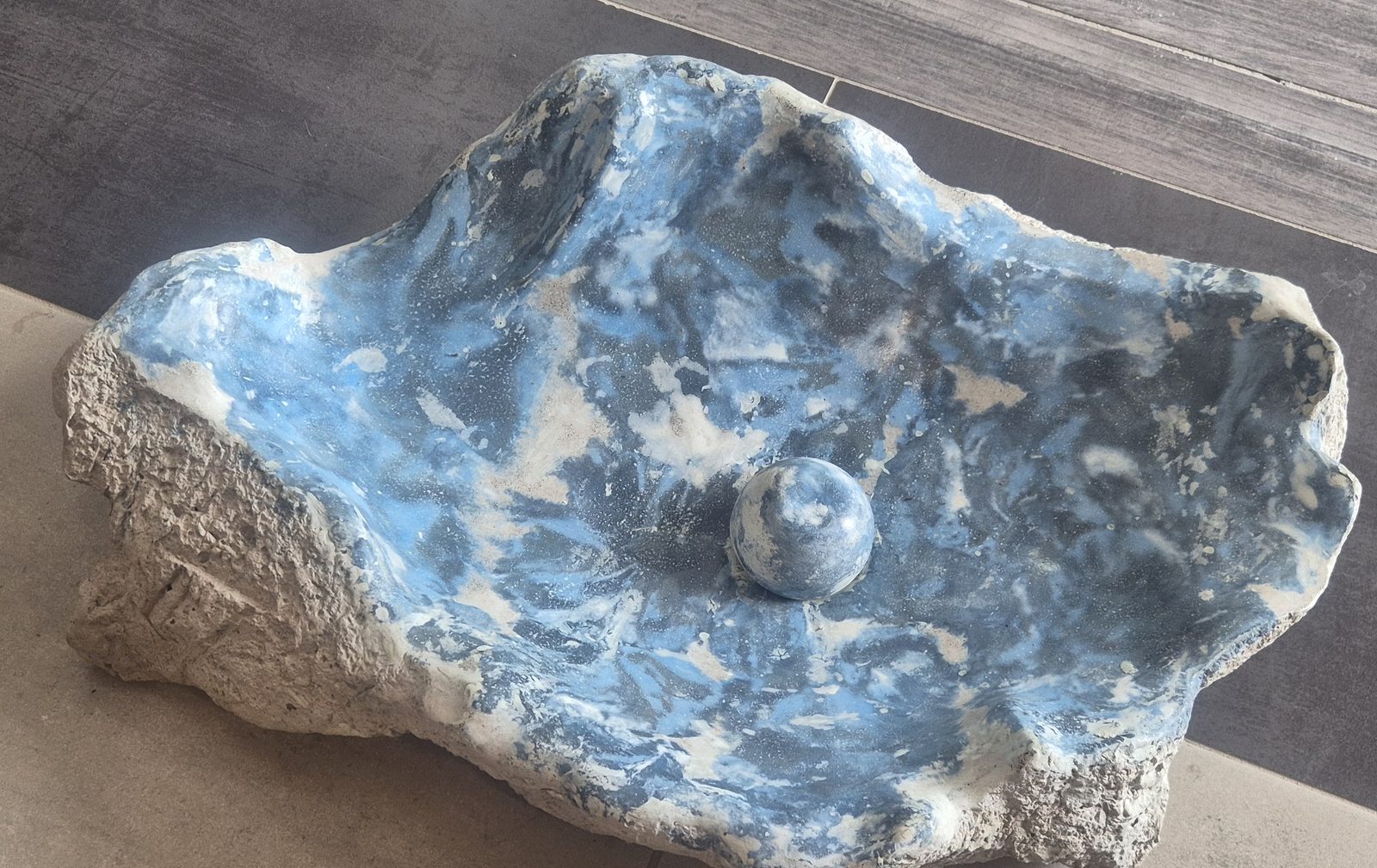 La Roca GFRC Concrete Sink used on a facade