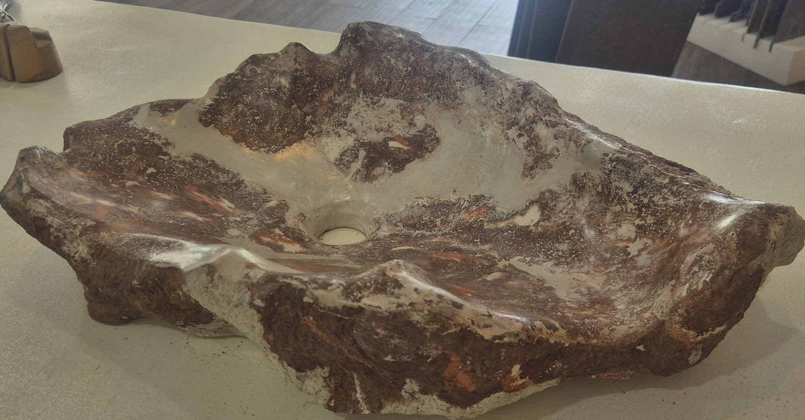 La Roca GFRC Concrete Sink used on a facade