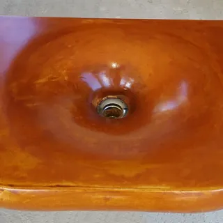 Gobi Desert concrete sink