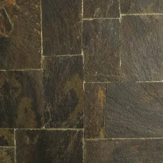 Piedra Piedra Laja Negra Rectangular Multiuso