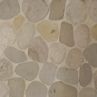 Piedra Piedra Bola Pulida Blanco